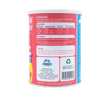 Nature One Dairy Fluffy Choice Pet Milk Powder 400g