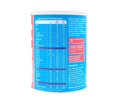 Nature One Dairy Fluffy Choice Pet Milk Powder 400g